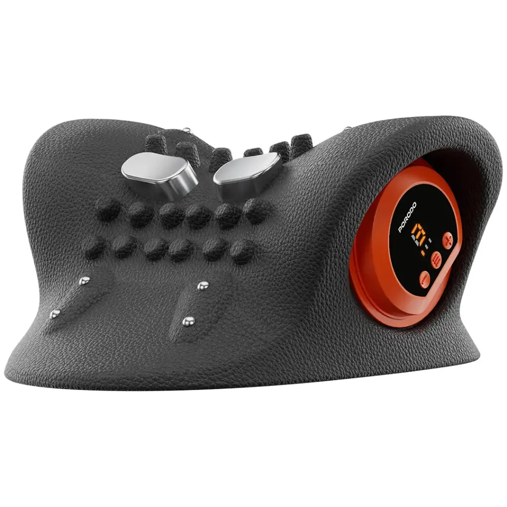 Porodo Lifestyle Tri-Mode Heated Cervical Pillow Massager