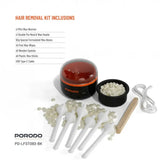 Porodo Lifestyle Wax Warming Hair Removal Kit