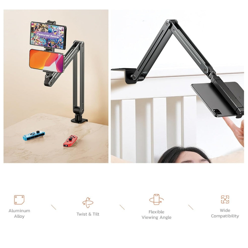 Porodo Multi-Joint Phone & Tablet Mount