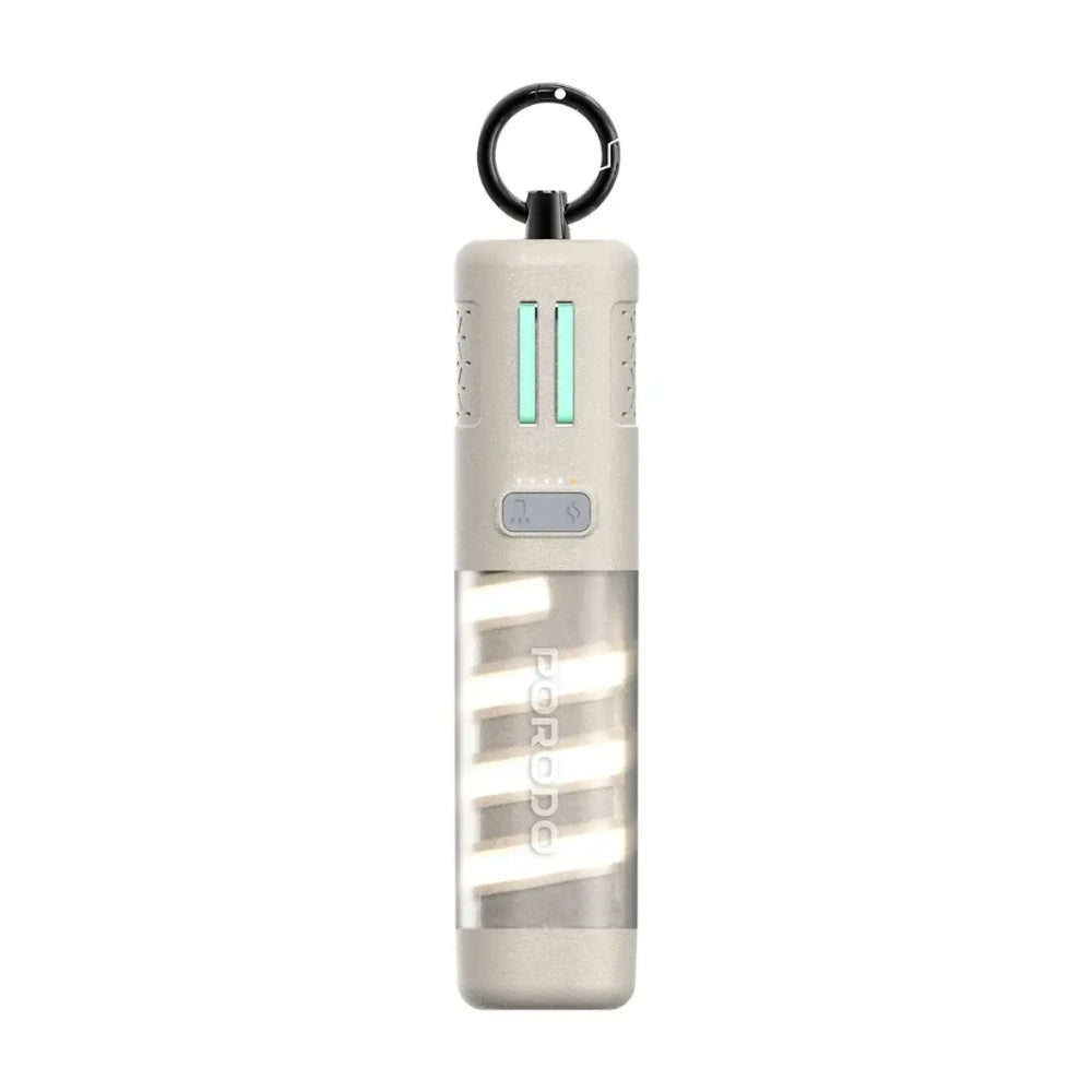 Porodo PowerBeam 5000mAh Power Bank with Built-In Flashlight