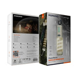 Porodo PowerBeam 5000mAh Power Bank with Built-In Flashlight