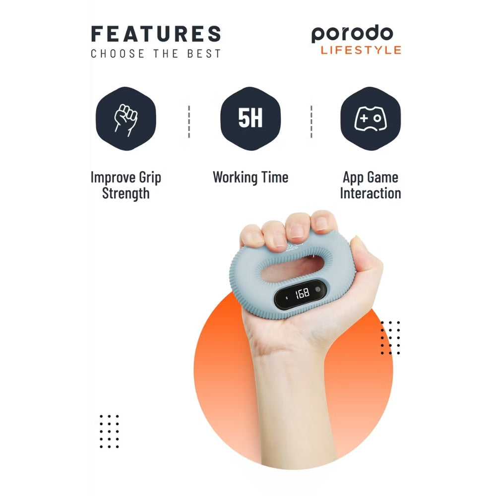 Porodo Smart Strength Hand Grip