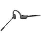 Porodo Soundtec Vibrix Air Conduction Wireless Headset – Open-Ear Lightweight Bluetooth Headphones (Black)