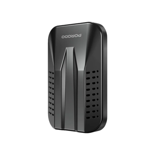 Porodo Wireless CarPlay with Split Screen Support – Smart Car Multimedia Adapter (Black)