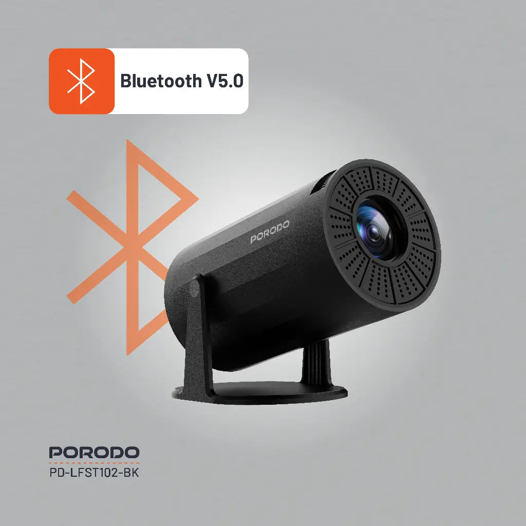 Porodo Wireless Smart Android Multi-Angle Projector