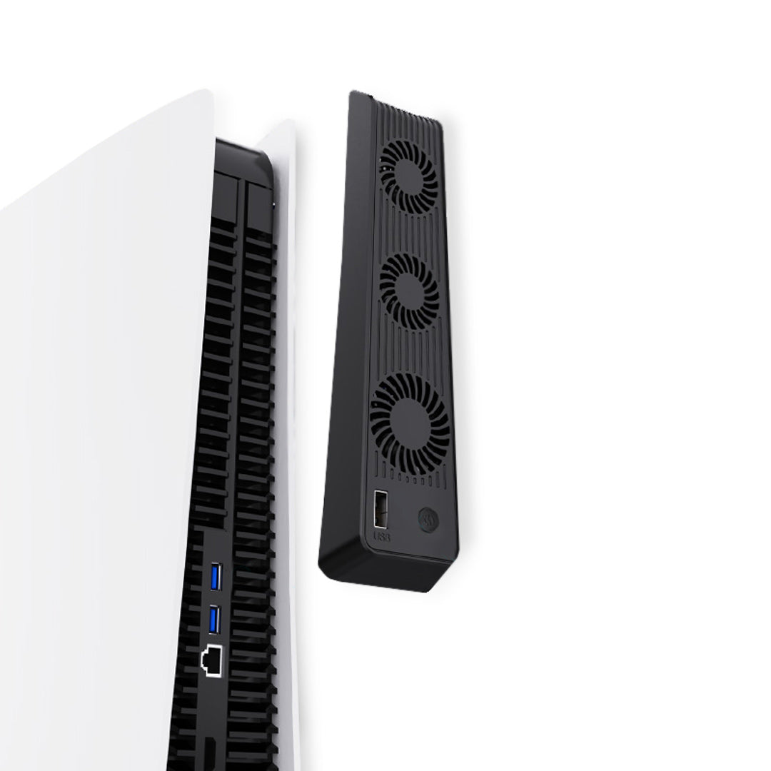 Porodo Gaming PS5 Console Cooling Fan - Black - image 2