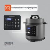 Porodo Lifestyle 1300W Multi-Cuisine Pressure Cooker - Black - image 4