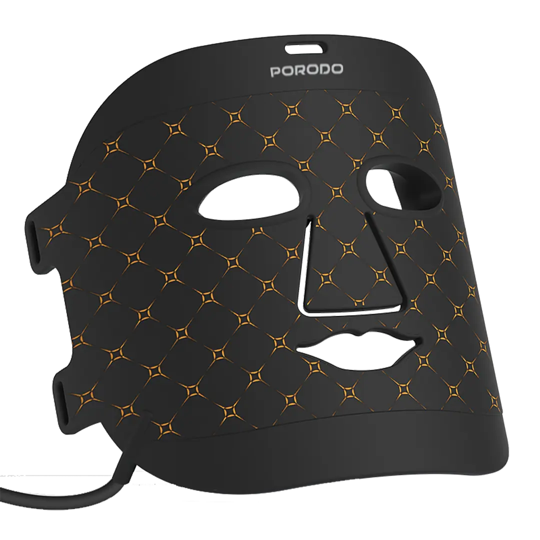Porodo Lifestyle Red Light Therapy Face Mask - Black - image 4