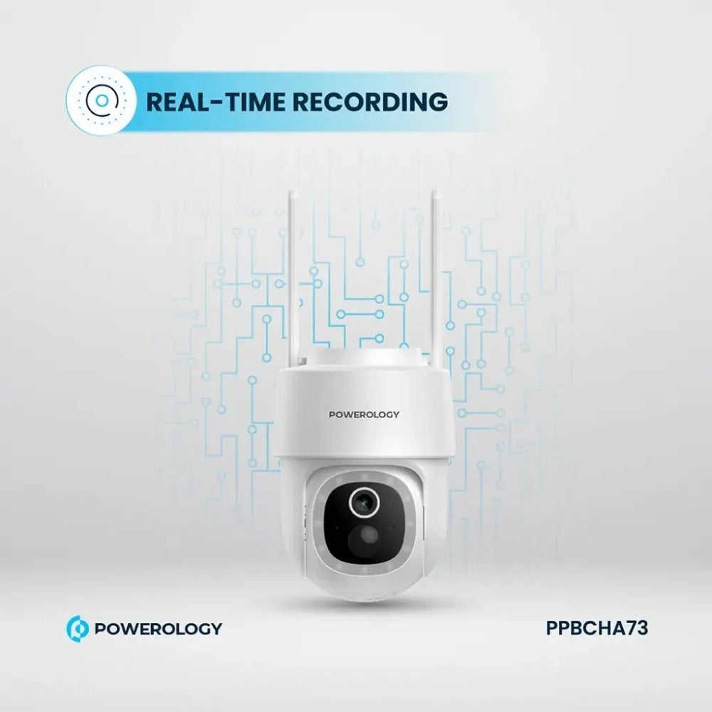 Powerolgoy Built-In Solar Pan & Tilt Outdoor Camera