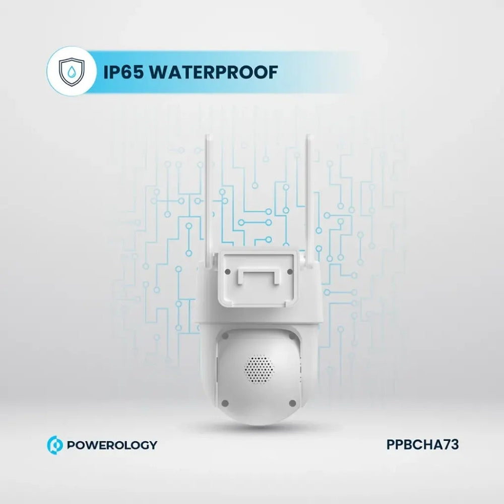 Powerolgoy Built-In Solar Pan & Tilt Outdoor Camera