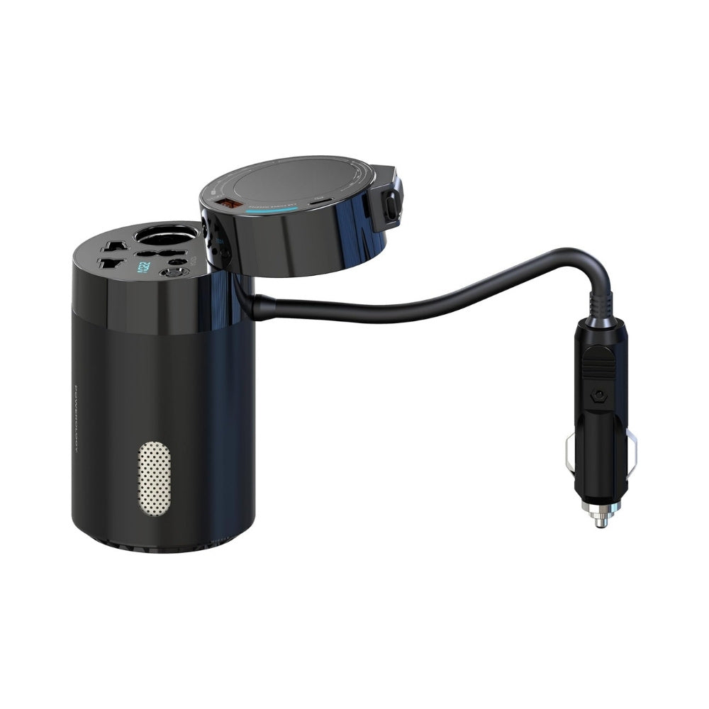 Powerology 200W Universal Car Power Inverter