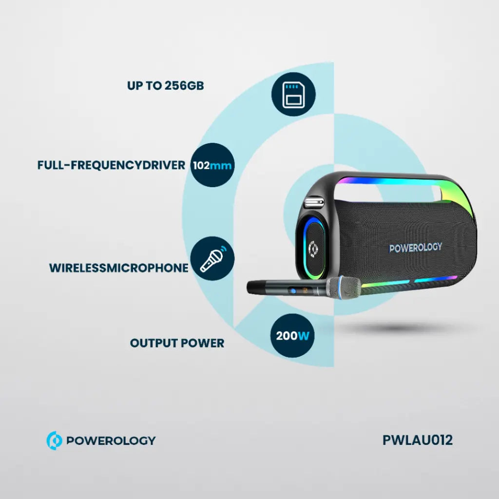 Powerology Deep Bass Speaker
