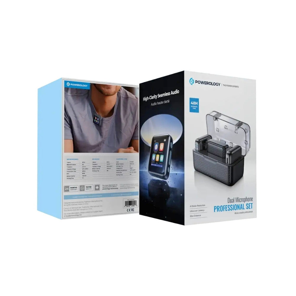 Powerology Dual Microphone Professional Set