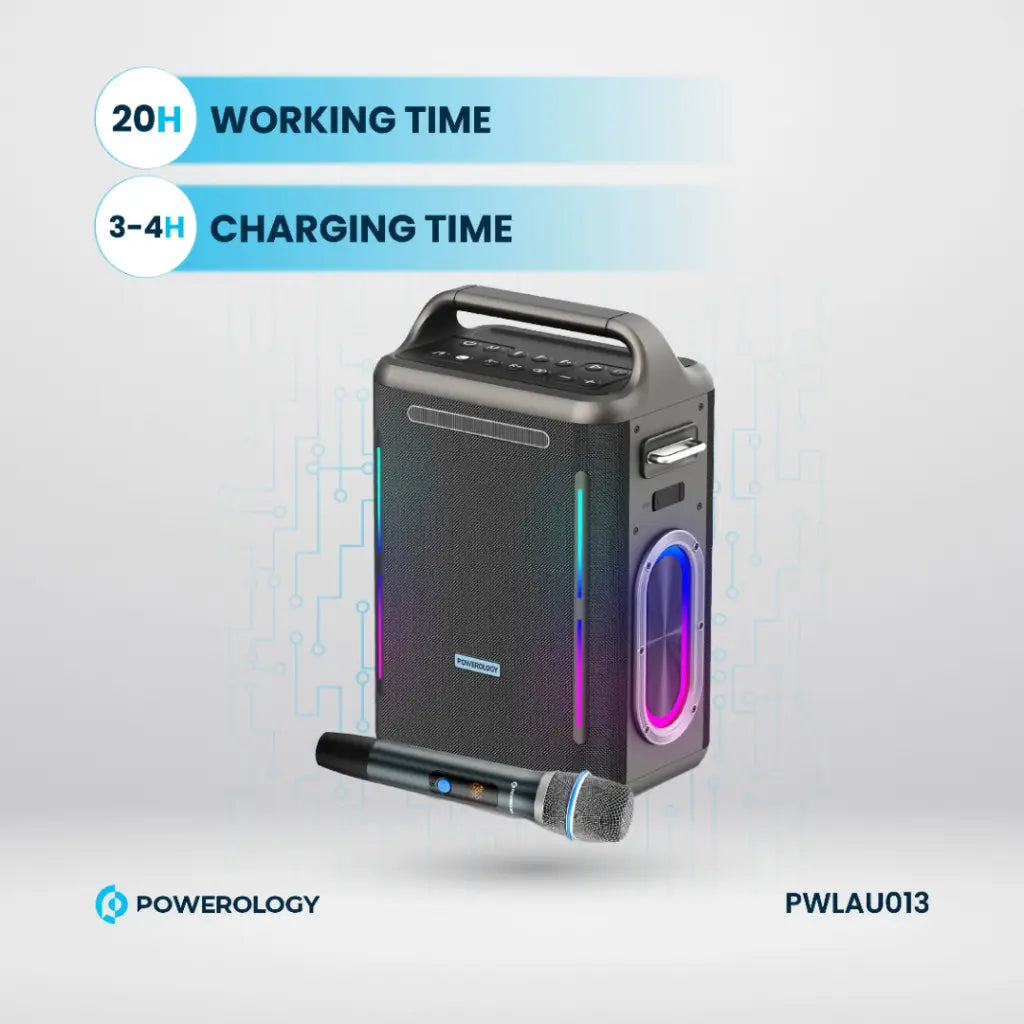 Powerology Karaoke Party Speaker PW013