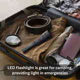 Powerology Rechargeable LED Flashlight with Power Bank Function