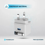Powerology Single Output with Retractable GaN Charger