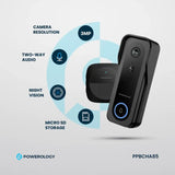 Powerology Smart Doorbell Camera