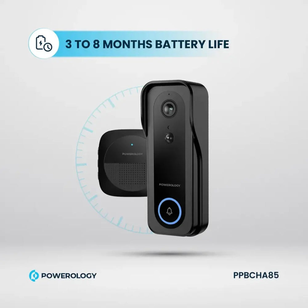 Powerology Smart Doorbell Camera