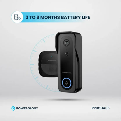 Powerology Smart Doorbell Camera