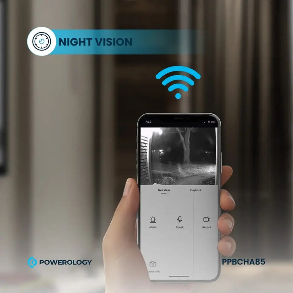 Powerology Smart Doorbell Camera