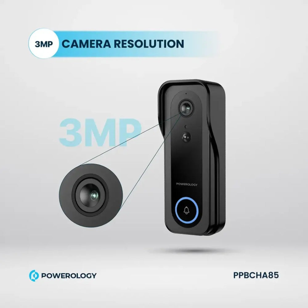 Powerology Smart Doorbell Camera