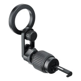 Powerology SnapMount MagSafe Car Holder – Strong Magnetic Phone Mount (Black)