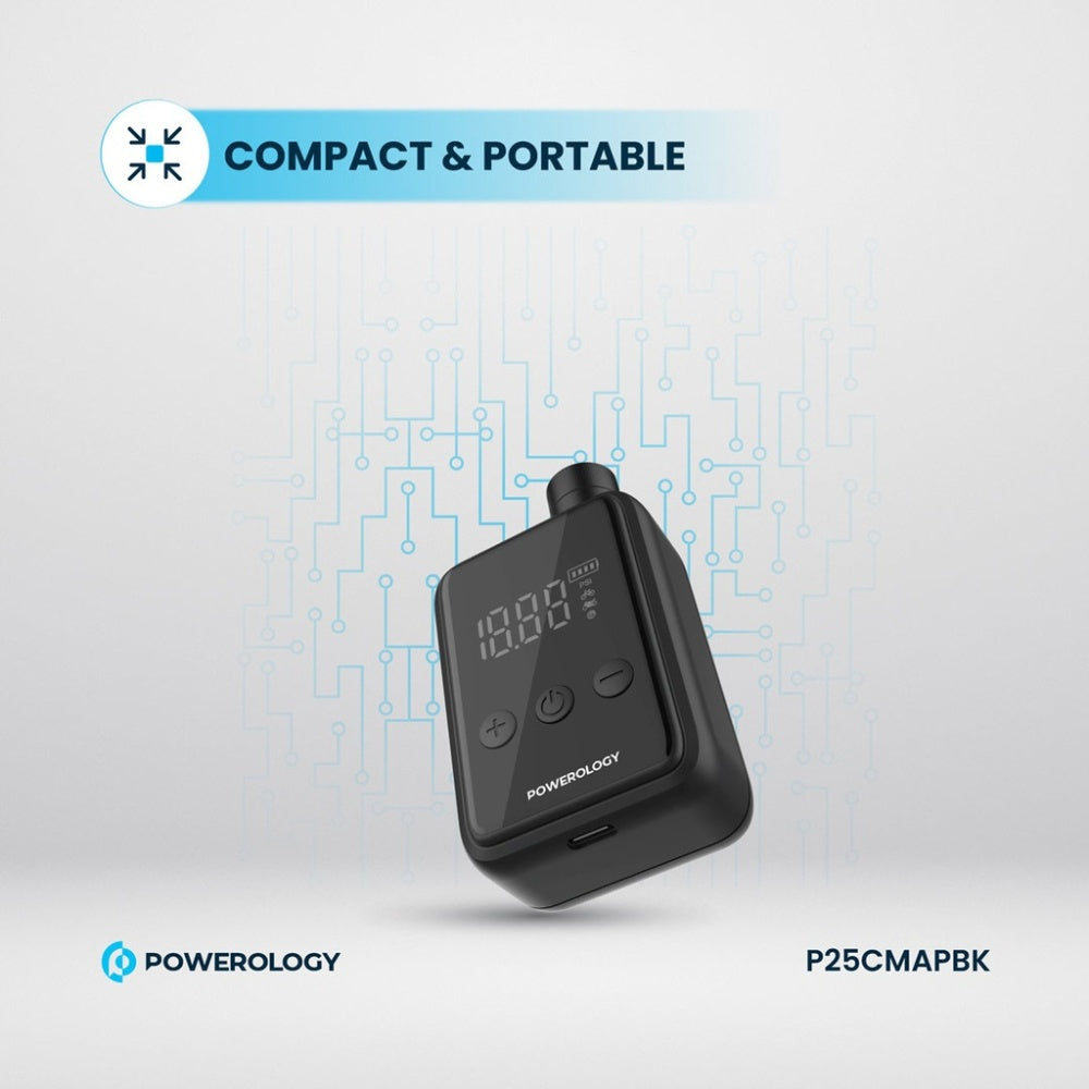 Powerology Super Compact Tire Inflator