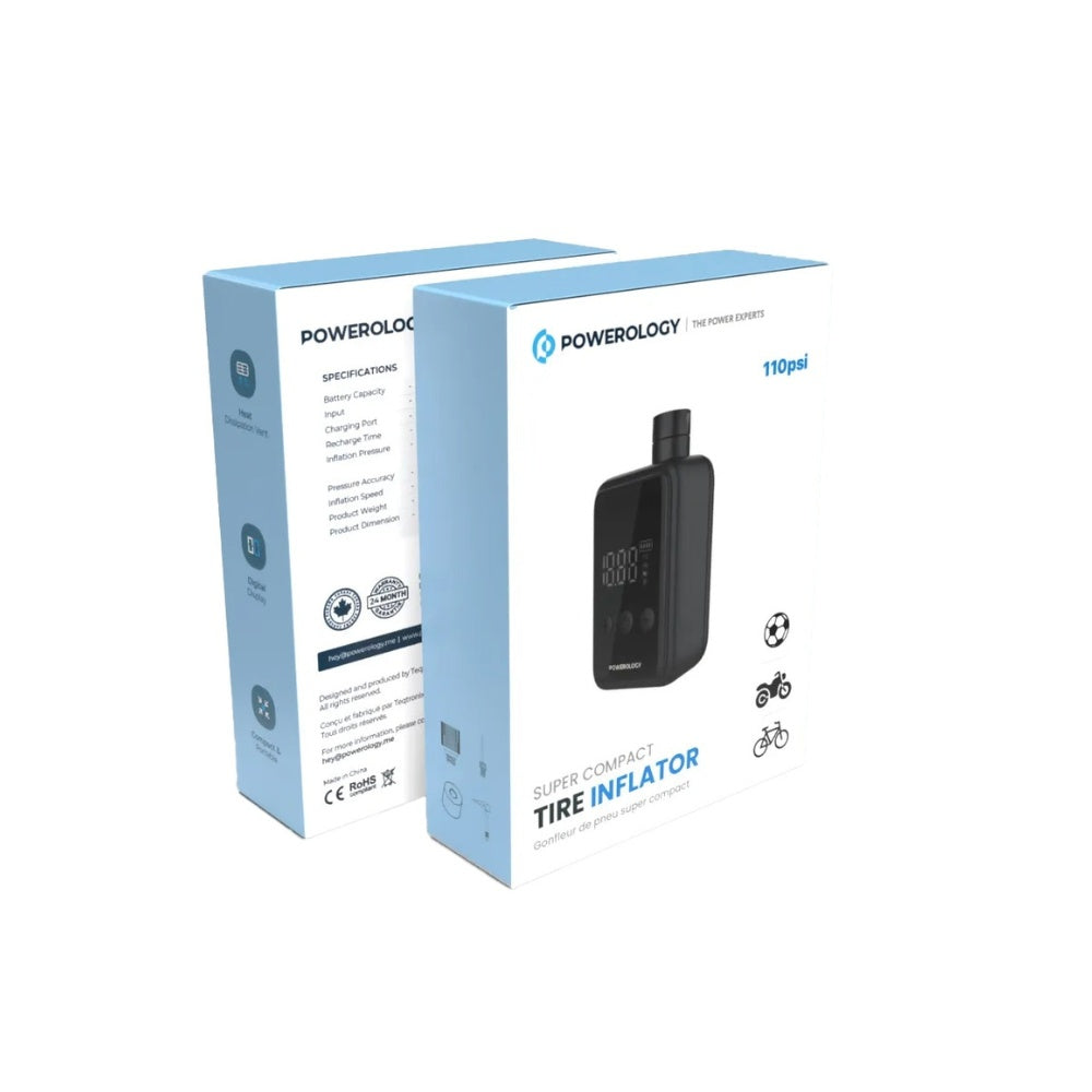 Powerology Super Compact Tire Inflator