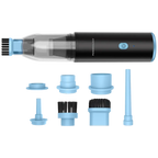Powerology Turbovac 8-In-1 Handheld Vacuum & Air Duster