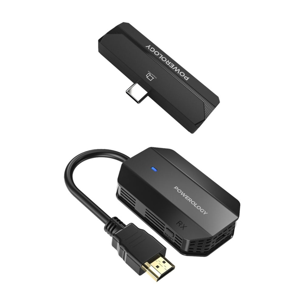Powerology Wireless HDMI Type-C Adapter – Audio & Video Streaming Adapter