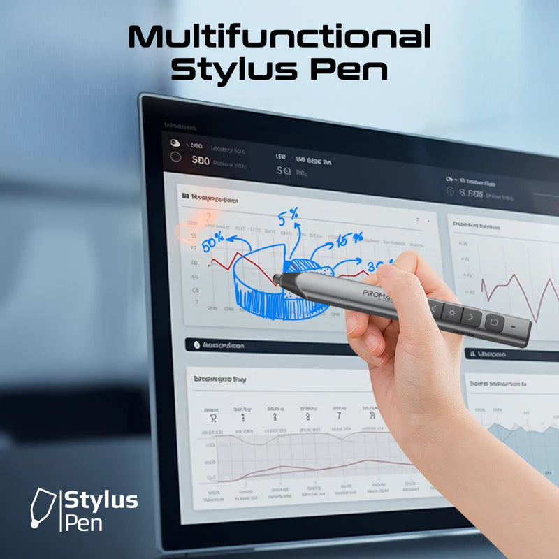 Promate ProPointer-S Presenter with Stylus Pen