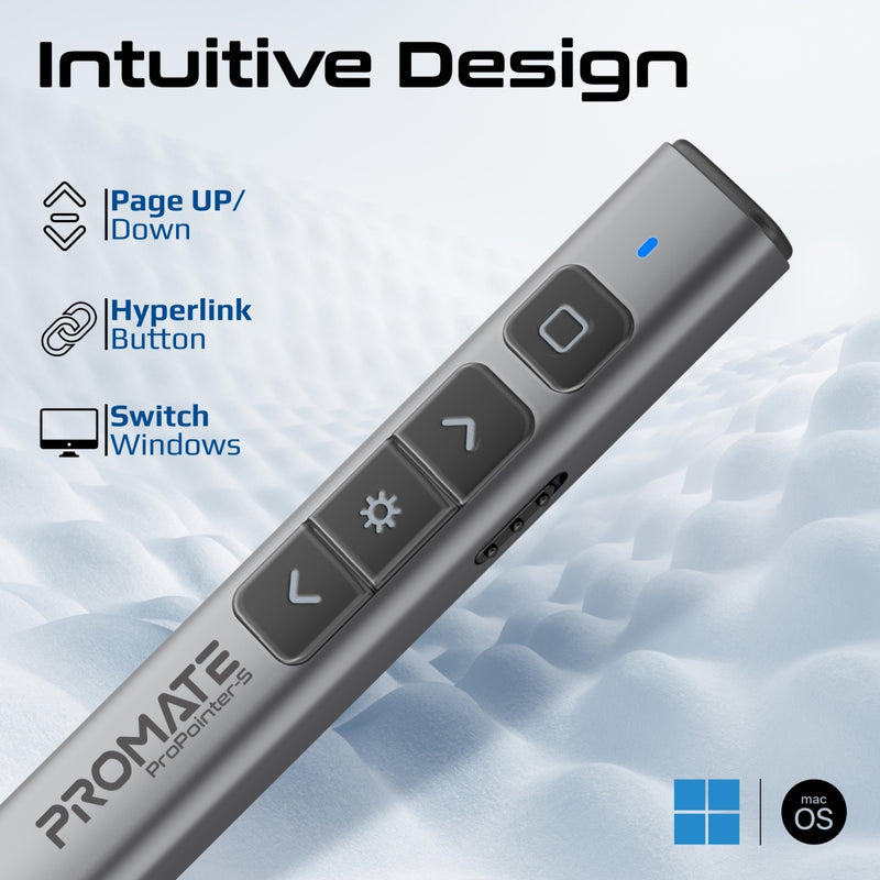 Promate ProPointer-S Presenter with Stylus Pen