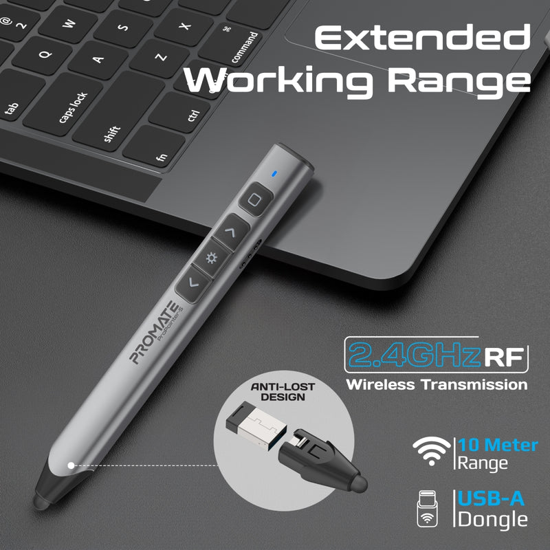 Promate ProPointer-S Presenter with Stylus Pen