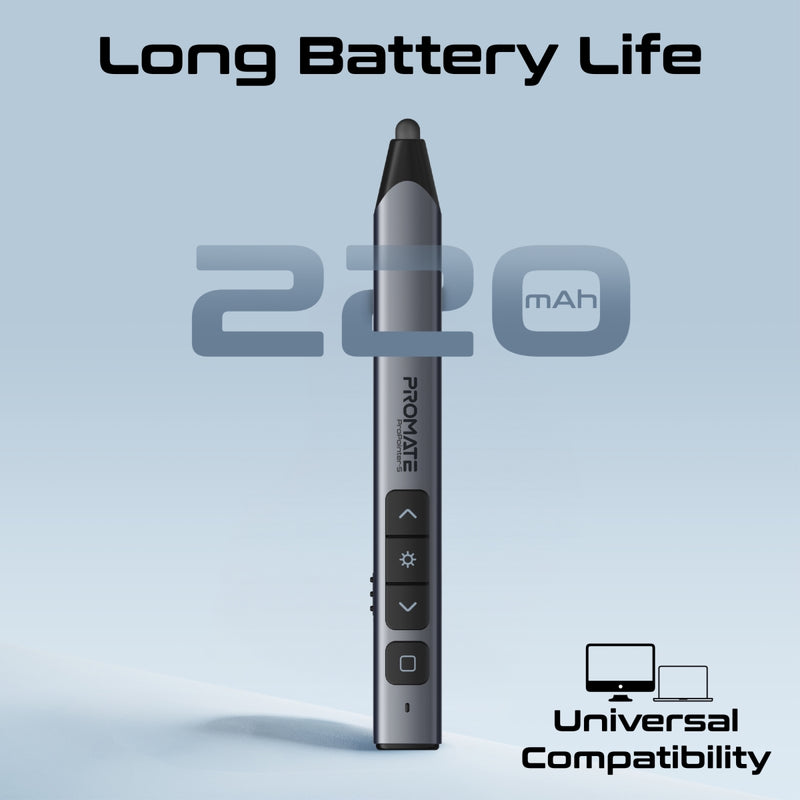 Promate ProPointer-S Presenter with Stylus Pen