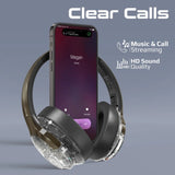 Promate ANC TransTune Bluetooth Headphones with RGB Lights