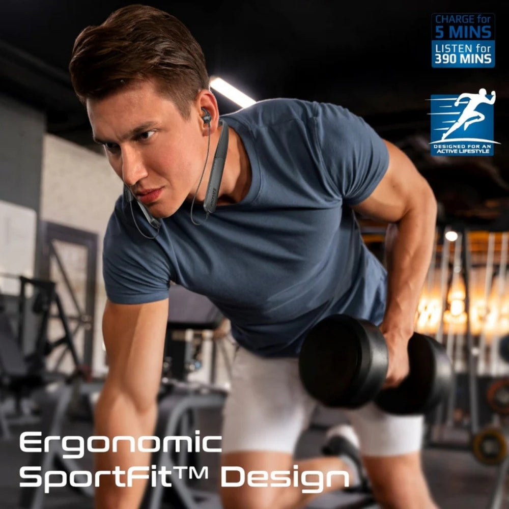 Promate Leap-200H SportFit ENC Neckband Earphones
