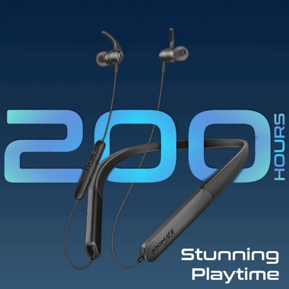 Promate Leap-200H SportFit ENC Neckband Earphones