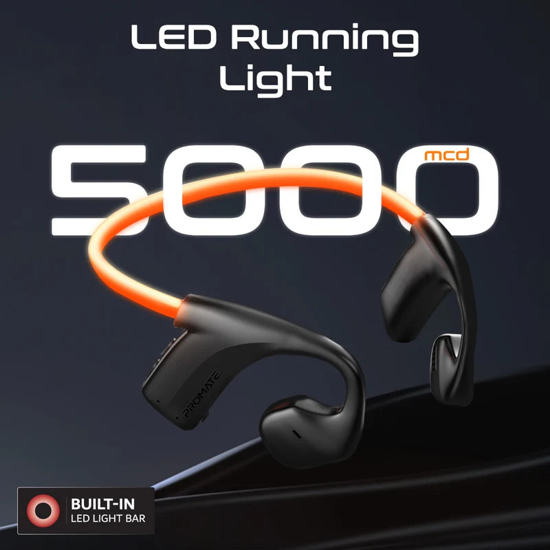 Promate RippleGlow Endurance Neckband Earphones