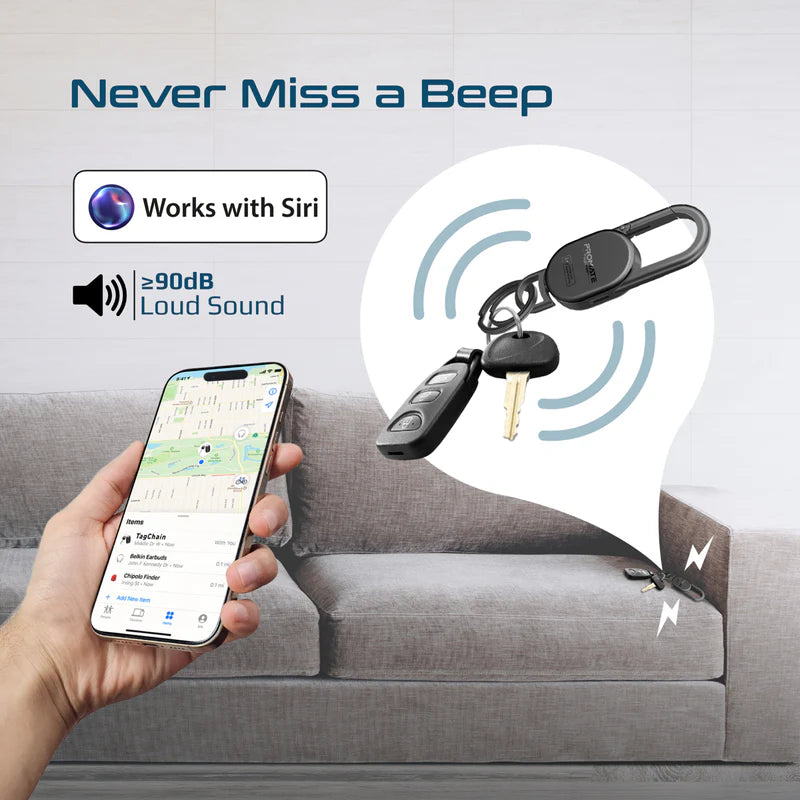 Promate TagChain Smart Carabiner Keychain