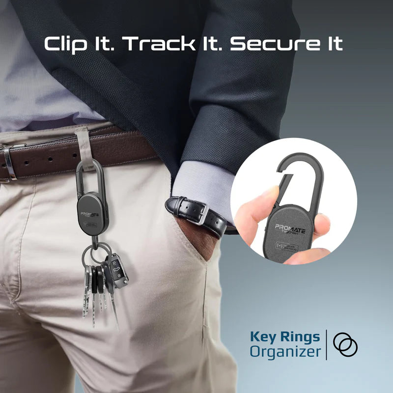 Promate TagChain Smart Carabiner Keychain