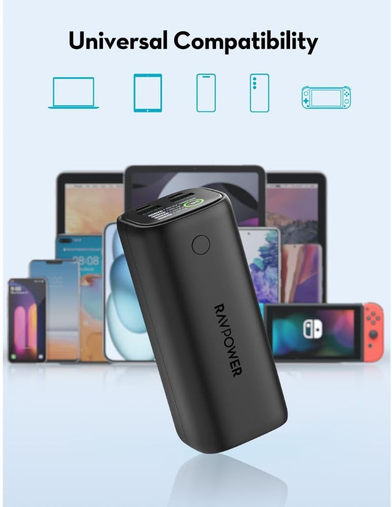 RAVPower 20000mAh 100W Power Bank