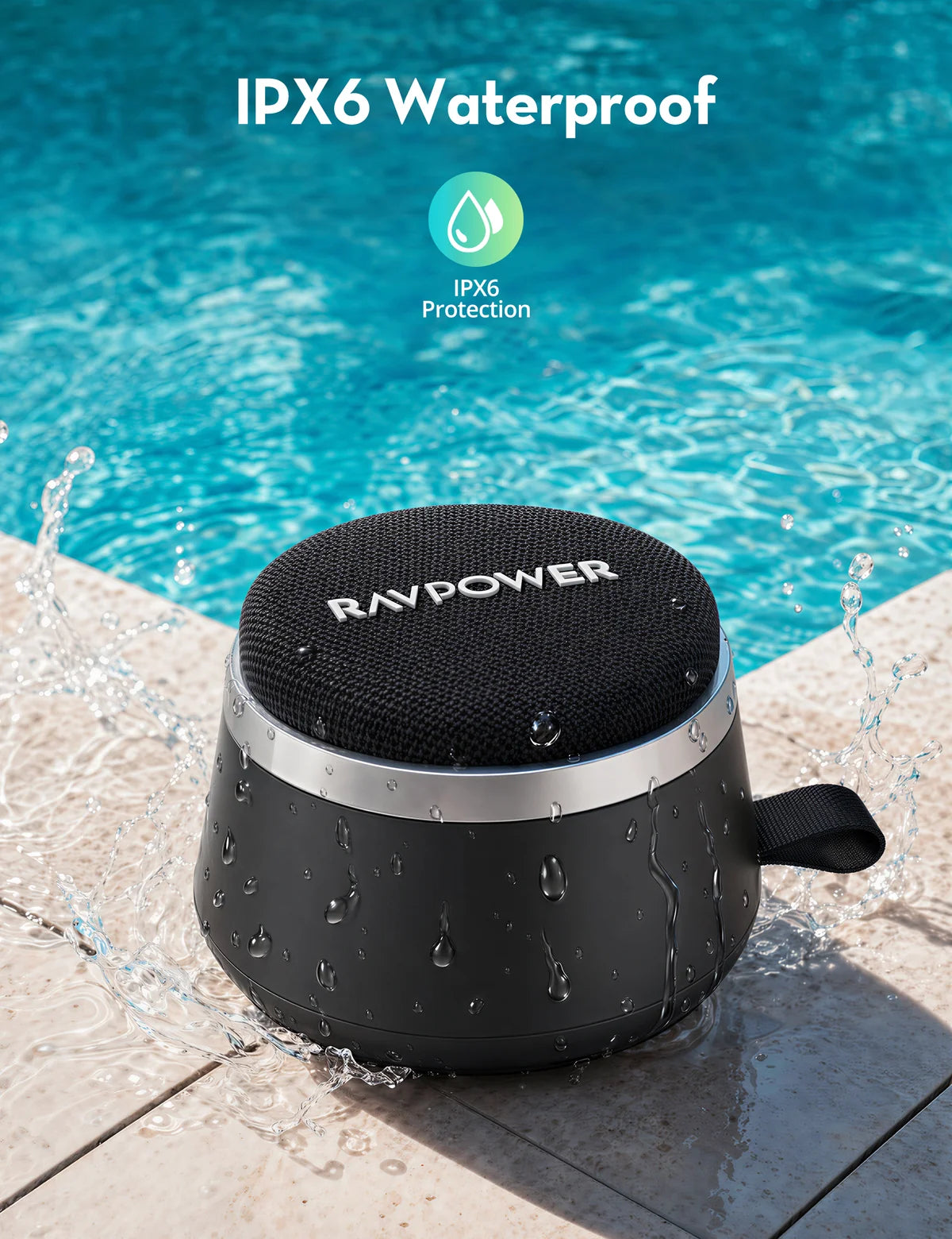 RAVPower MagPulse Go Magnetic Wireless Speaker RP-SK005