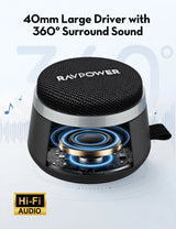 RAVPower MagPulse Go Magnetic Wireless Speaker RP-SK005