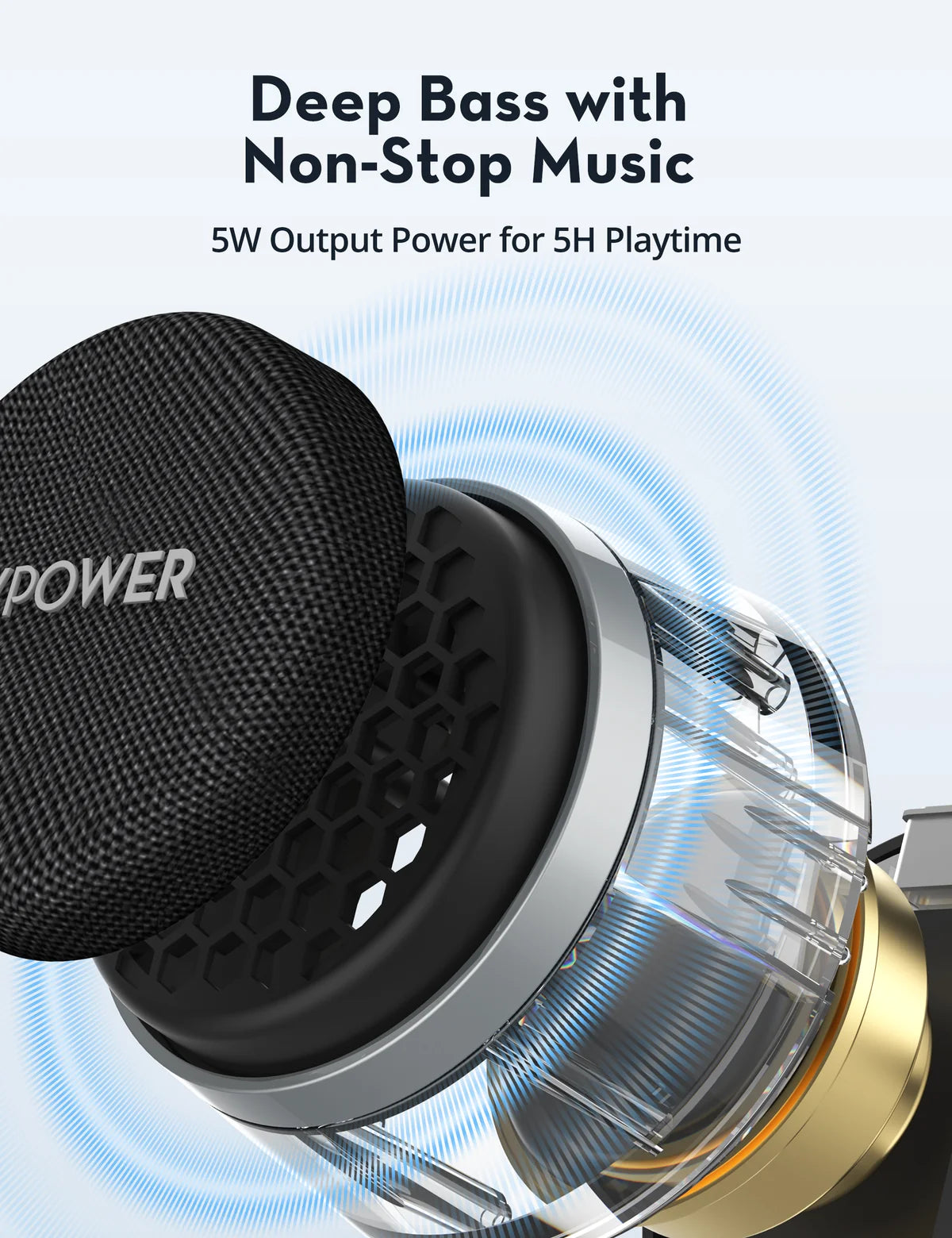 RAVPower MagPulse Go Magnetic Wireless Speaker RP-SK005