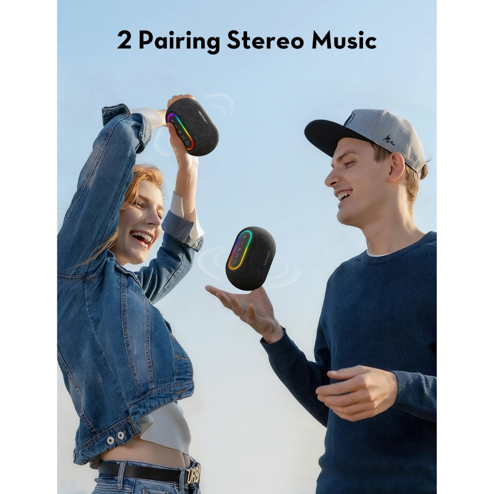 RavPower mini RGB Portable Bluetooth Speaker