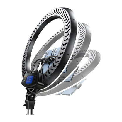 Rtako 18-Inch Ring Light with Phone Holder & 170cm Stand – AR-GTB01-18S