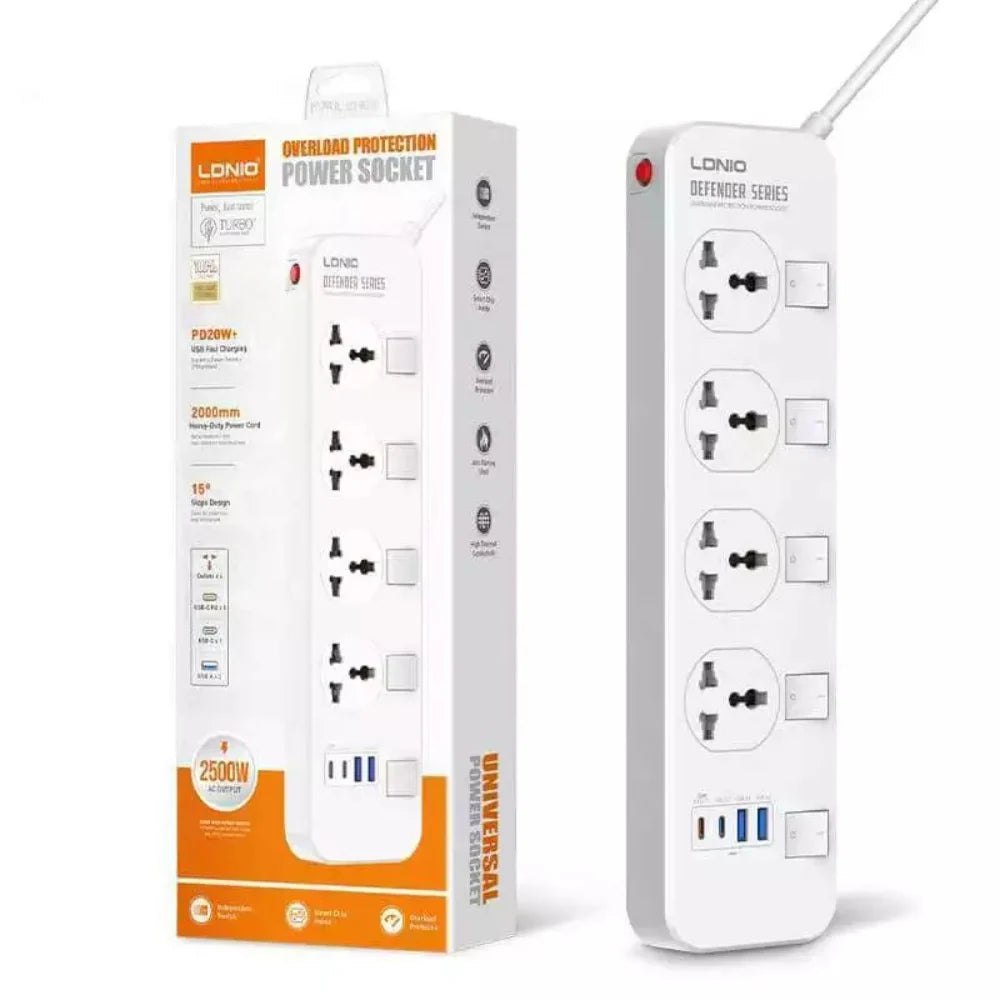LDNIO SC4408C 20W USB-C Power Strip