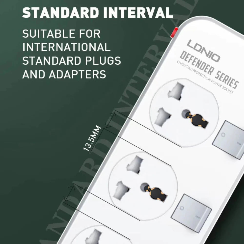 LDNIO SC4408C 20W USB-C Power Strip