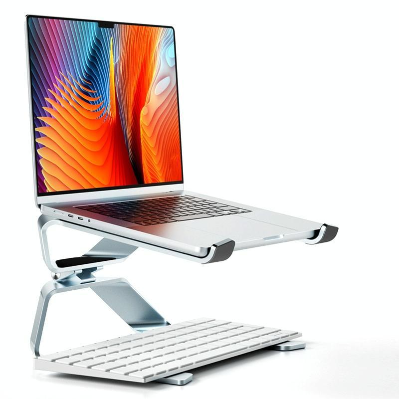 Creative Non-Slip Laptop Stand with 150° Rotation – Desktop Tablet Cooling Holder for Office, Meeting Room, and Library - Saleshubstore