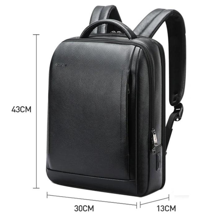 BOPAI Men's Slim Business Backpack 15.6" – Waterproof Laptop Bag with USB Charging Port, Office Work & Travel Backpack - Saleshubstore